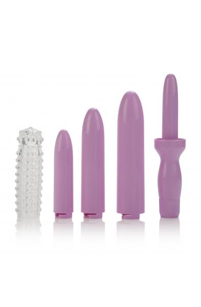 Dr. Laura Bernam Dilators - Set of 4 Locking Sizes Plus Sleeve - Purple