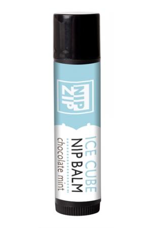 Nip Zip Ice Cube Nip Balm - Chocolate Mint - Tube Carded