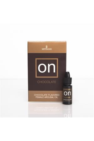 On Chocolate Flavored Female Arousal Oil - .17 Oz. - Large Box