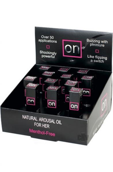 On Natural Arousal Oil Original 12 Pieces Display - 0.17 Fl. Oz. Bottles