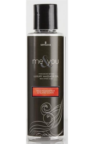 Me and You Massage Oil - Wild Passionfruit and  Island Guava - 4.2 Fl. Oz.