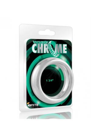Wide Chrome Donut Old Number LR307 wd