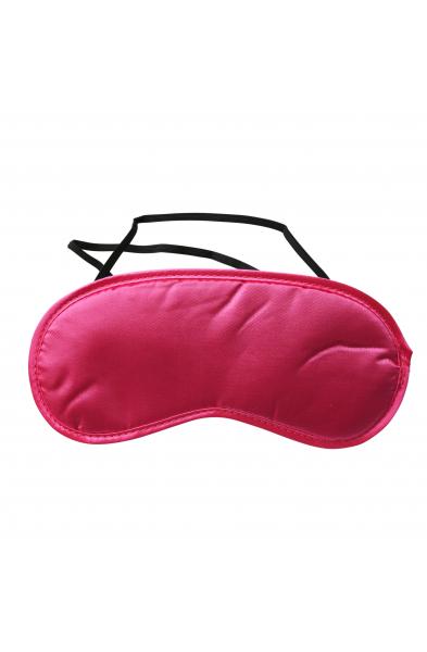 Sex and Mischief Satin Blindfold - Hot Pink