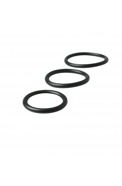 Sex and Mischief Nitrile Cock Rings 3 Pack