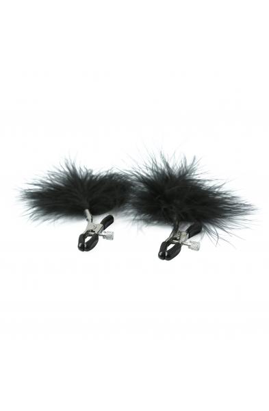 Sex and Mischief Feathered Nipple Clamps