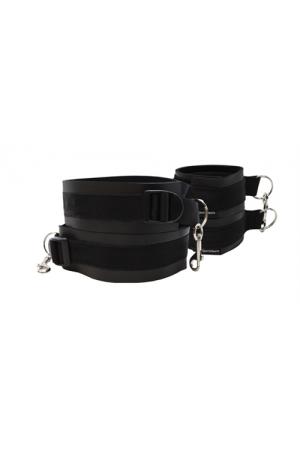 Thigh and Wrist Cuff Set - Black