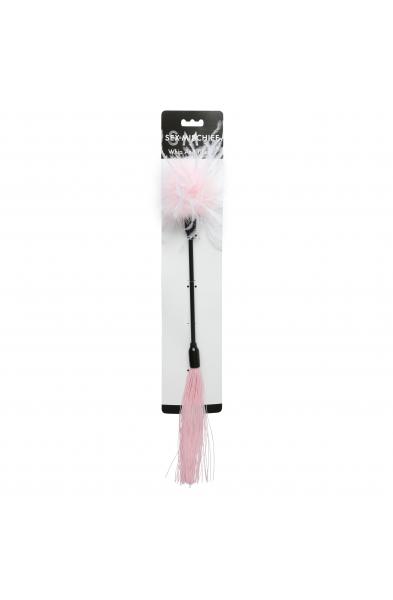 Sex and Mischief Whip and Tickle - Pink and White
