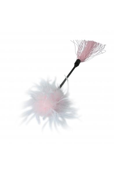 Sex and Mischief Whip and Tickle - Pink and White