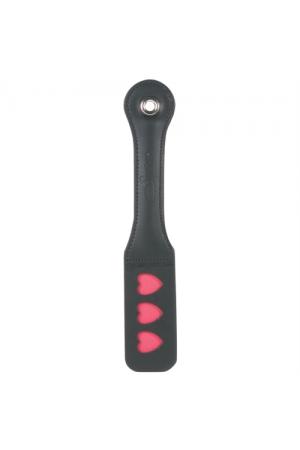 12 Inch Leather Impression Paddle - Heart