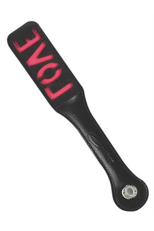 12 Inch Leather Impression Paddle - Love