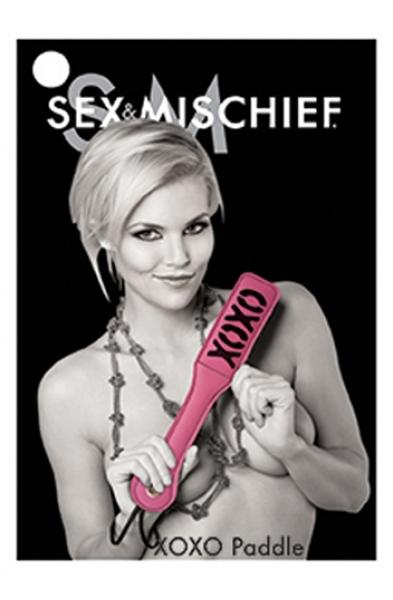 Sex and Mischief Xoxo Paddle - Pink