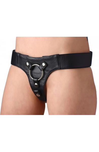 Domina Adjustable Wide Band Strap on Harness