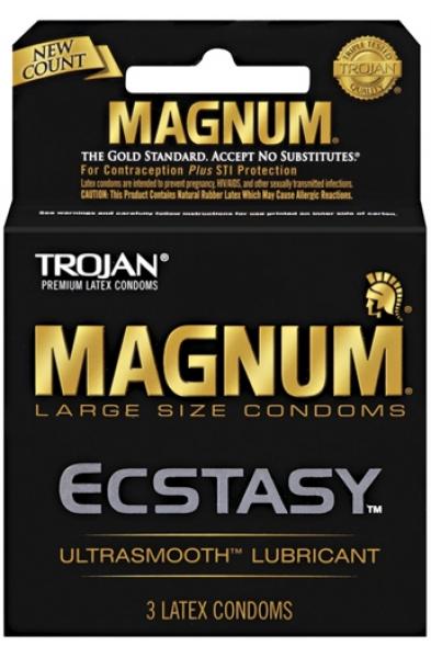 Trojan Magnum Ecstasy - 3 Pack