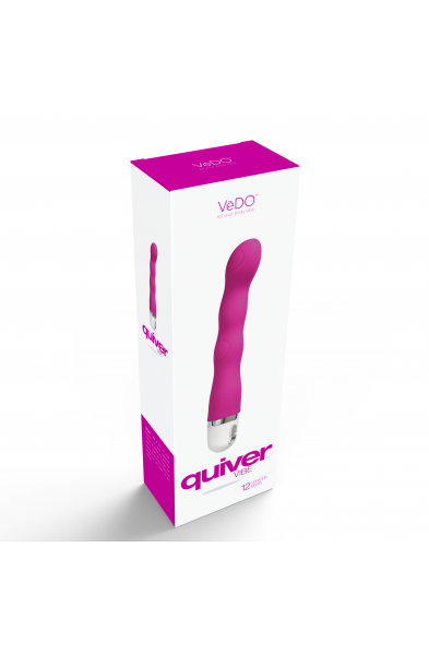 Quiver Vibrator - Hot in Bed Pink