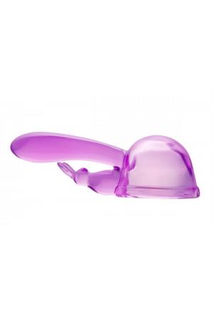 Original Rabbit Dual Stimulation Wand  Attachment - Purple We-Ab935