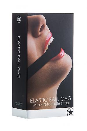 Elastic Ball Gag - Black