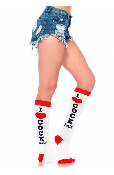 Cocktails Knee High Socks - One Size