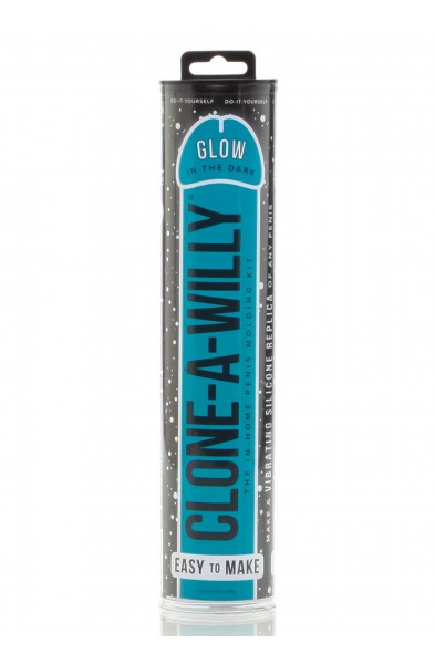 Clone-a-Willy Glow-in-the-Dark Kit - Blue