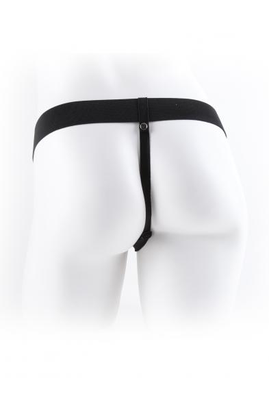 Fetish Fantasy Series 11-Inch Vibrating  Hollow Strap-on - Flesh