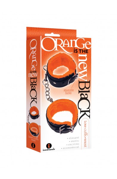 The 9's Orange Is the New Black Love Cuffs Wrist - Black