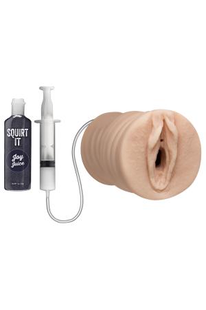 Squirt It - Squirting Pussy Stroker With Joy Juice - Vanilla