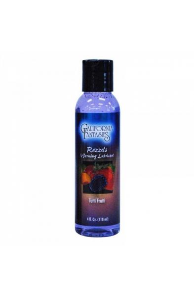 Razzels Warming Lubricant - Tutti Frutti - 4 Oz.