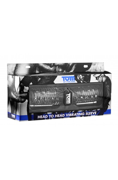 Tom of Finland Head to Head Vibrating Sleeve