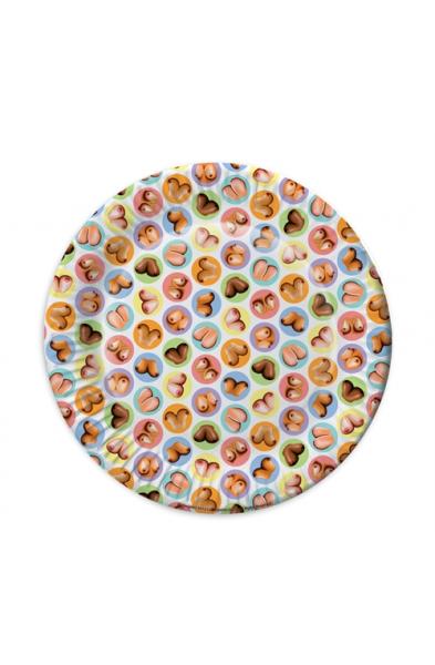 Mini Boob Plates 8 Pack