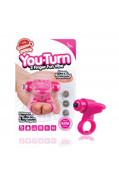 You-Turn 2 Finger Fun Vibe - Strawberry