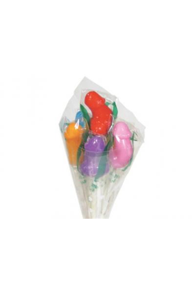 Candy Penis Bouquet - 12 Piece Display
