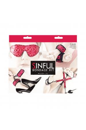 Sinful - Bondage Kit - Pink