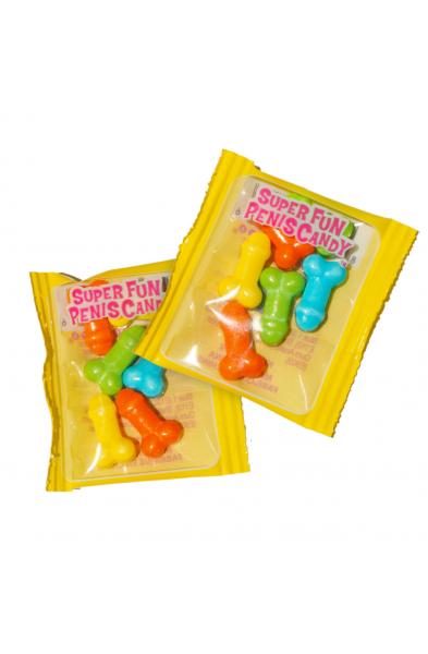 Super Fun Penis Candy - 100 Piece p.o.p Display - 3g Bags