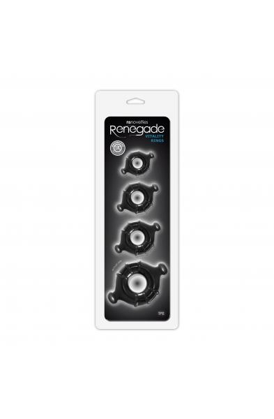 Renegade Vitality Rings - Black