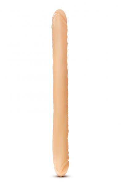 B Yours 18 Inch Double Dildo - Beige
