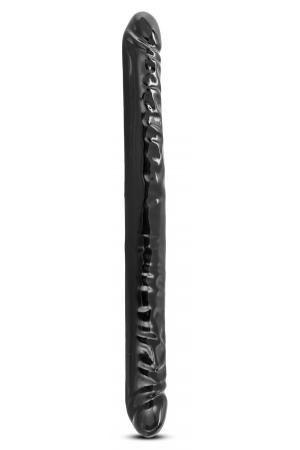 B Yours 18" Double Dildo - Black