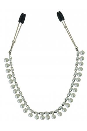 Sincerely Pearl Chain Nipple Clips