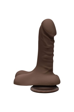 The D - Super D 6 Inch With Balls - Chocolate