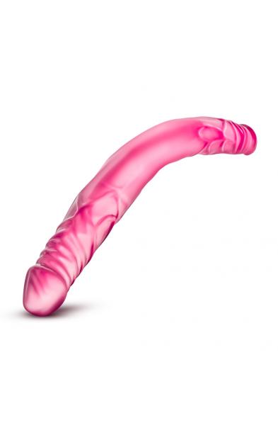 B Yours 14 Inch Double Dildo - Pink