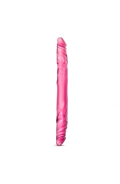 B Yours 14 Inch Double Dildo - Pink
