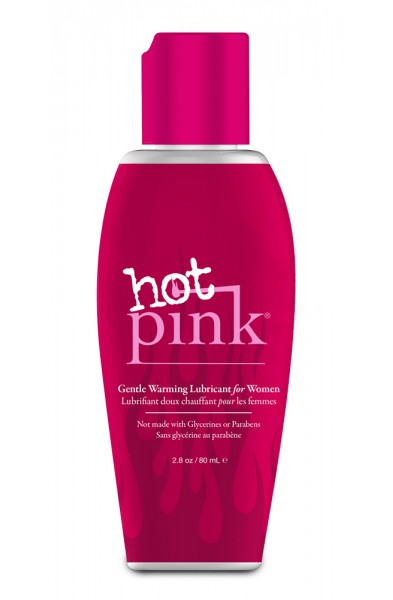 Hot Pink Warming Lubricant for Women - 2.8 Oz. 80 ml
