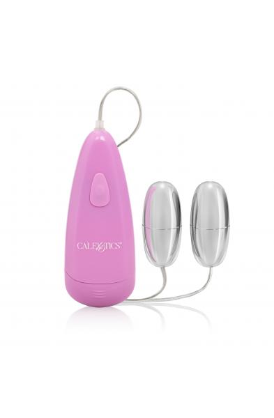 Pocket Exotics Waterproof Double Silver Bullets -  Pink