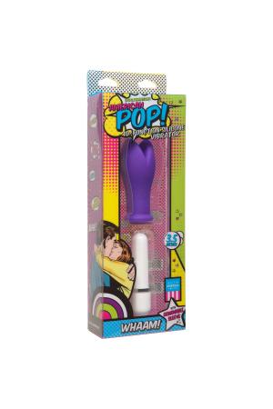 American Pop! Whaam! 10 Function Silicone Vibrator - Purple