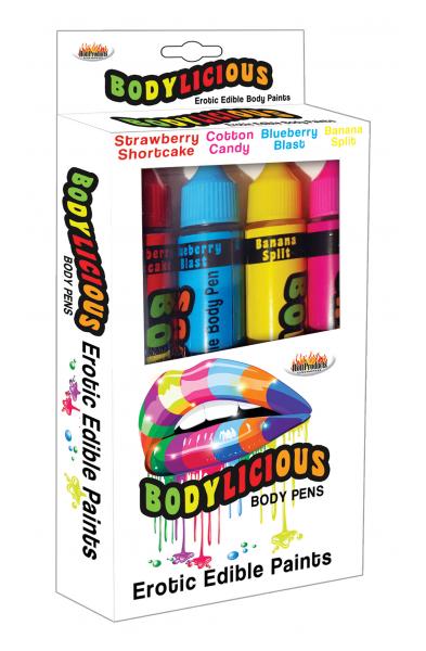 Bodylicious Edible Body Pens - 4pk. - Assorted  Flavors