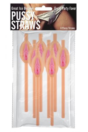 Pussy Straws - 8pcs