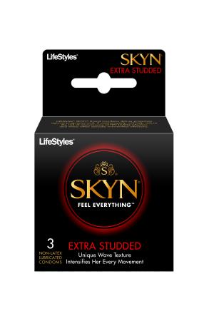 Lifestyles Skyn Extra Studded 3 Pk