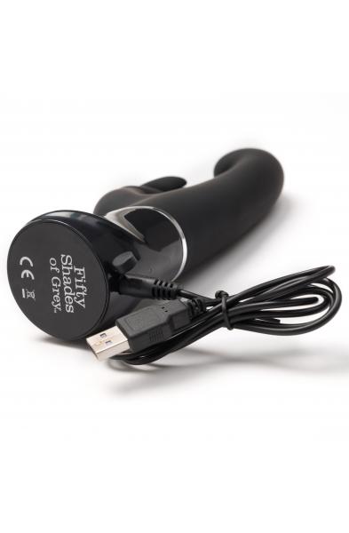 Fifty Shades of Grey Greedy Girl Rechargeable G-Spot Rabbit Vibrator