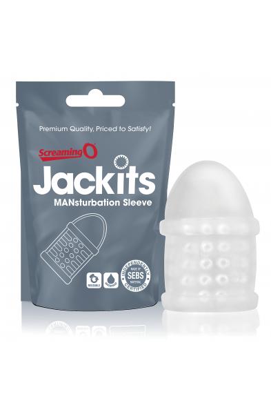 Jackits Mansturbation Sleeve - Each - Clear