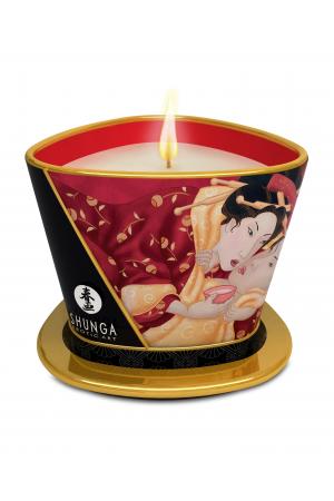 Massage Candle - Romance - Sparkling Strawberry  Wine - 5.7 Oz.