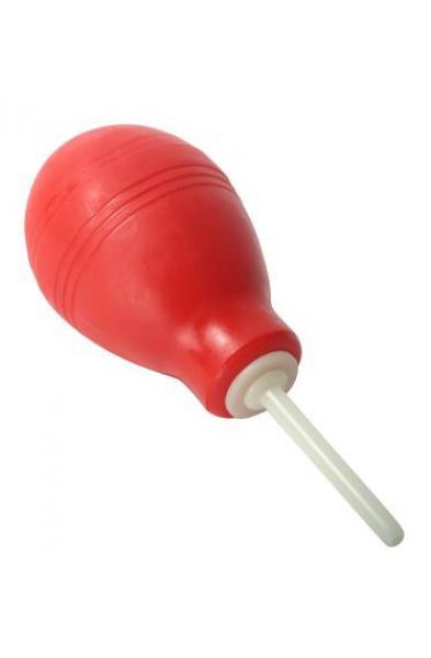 Enema Cleansing Bulb - Red