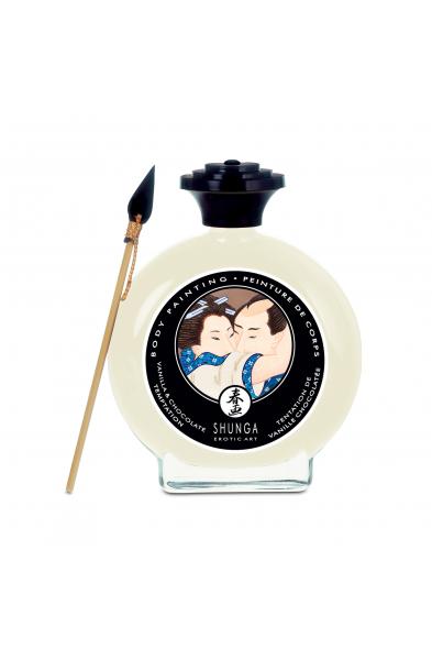 Edible Body Paint - Vanilla & Chocolate Temptation - 3.5 Fl. Oz. / 100 ml